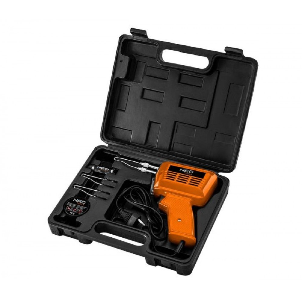 NEO TOOLS Κολλητήρι τύπου πιστόλι με βαλίτσα 150W 19-151 NEO TOOLS Κολλητήρι τύπου πιστόλι με βαλίτσα 150W 19-151