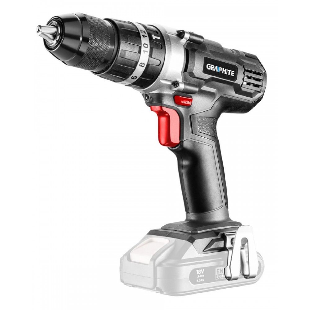 GRAPHITE Κρουστικό Δραπανοκατσάβιδο 18V Energy+ Solo (Χωρίς Μπαταρία) 58G010