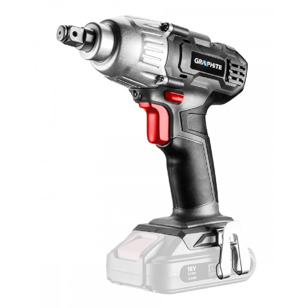 GRAPHITE Μπουλονόκλειδο 18V Energy+ Solo (Χωρίς Μπαταρία) 58G018 GRAPHITE Μπουλονόκλειδο 18V Energy+ Solo (Χωρίς Μπαταρία) 58G018