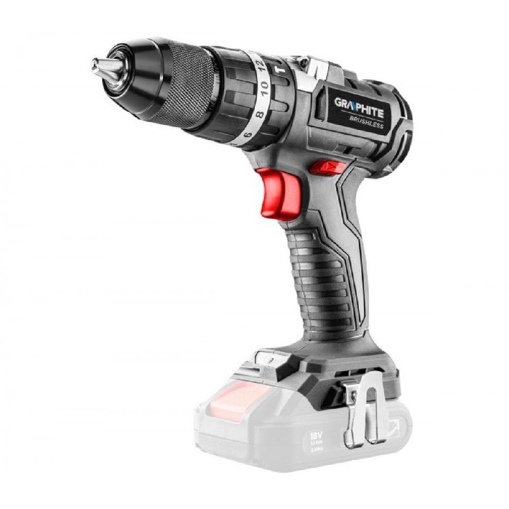 GRAPHITE Κρουστικό Δραπανοκατσάβιδο Energy+ 18V 58G020 GRAPHITE Κρουστικό Δραπανοκατσάβιδο Energy+ 18V 58G020