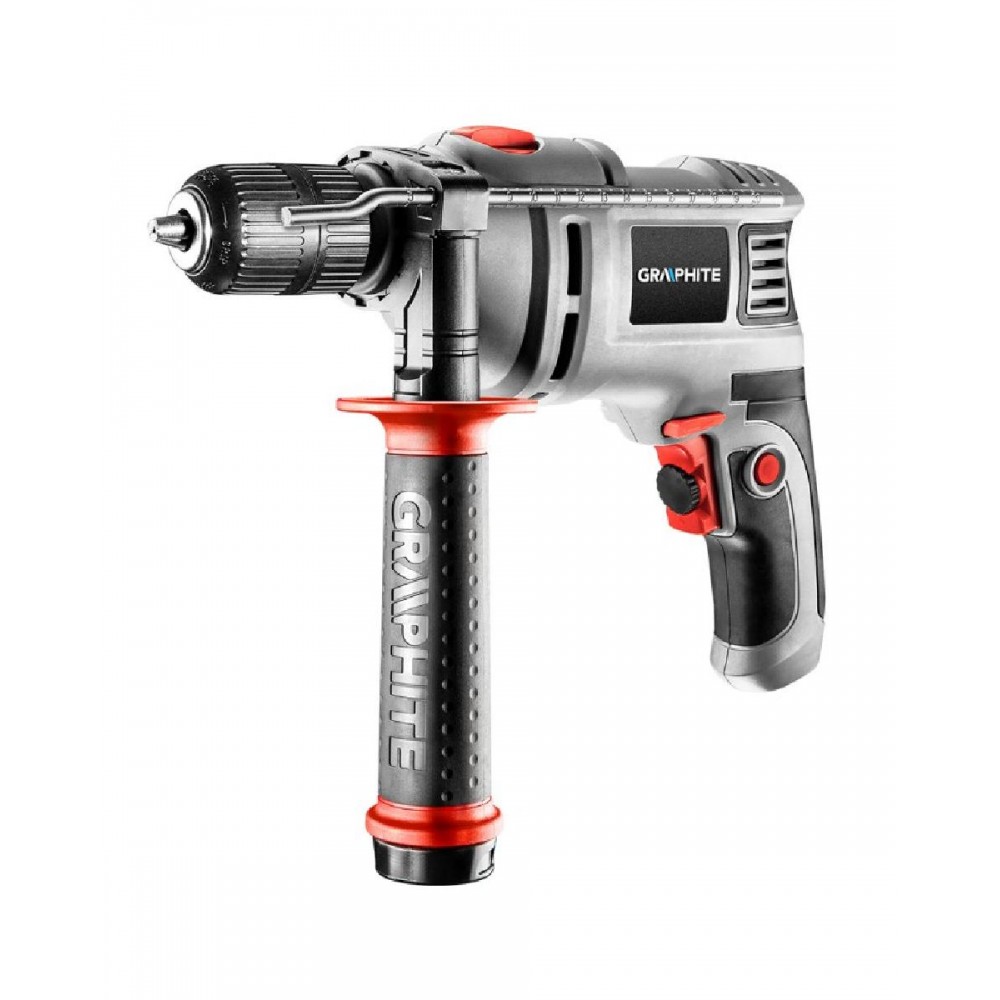 Graphite Ηλεκτρικό Κρουστικό Δράπανο Με Αξεσουάρ 650W 58G736 Graphite Ηλεκτρικό Κρουστικό Δράπανο Με Αξεσουάρ 650W 58G736