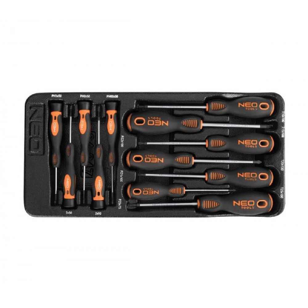 NEO TOOLS Κατσαβίδια Σετ 12 Τεμαχίων 84-247 NEO TOOLS Κατσαβίδια Σετ 12 Τεμαχίων 84-247